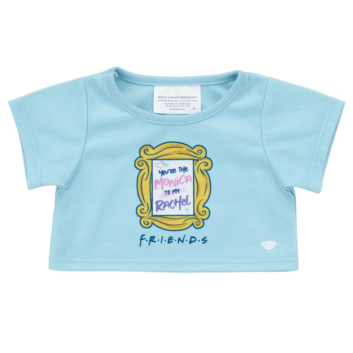 "You're the Monica to My Rachel" T-Shirt for Stuffed Animals | Build-A-Bear® - US 2682