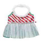 Faux Fur Holiday Dress for Stuffed Animals | Build-A-Bear® - US 4154