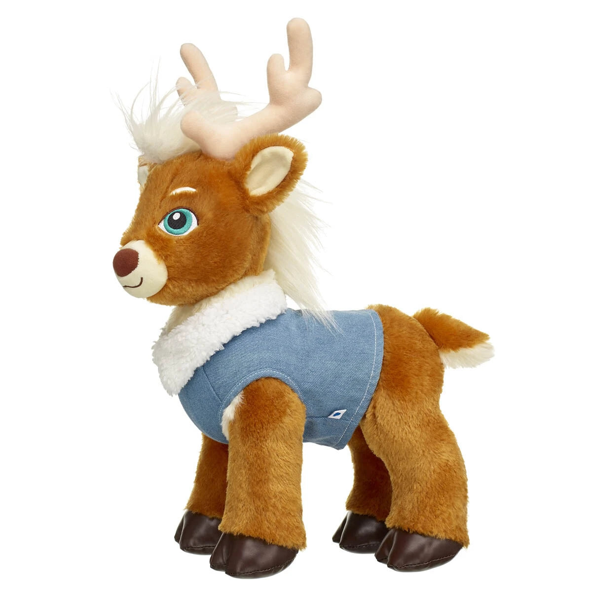 Sherpa Trim Denim Vest for Stuffed Animals| Build-A-Bear® - US 4784