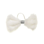 Fuzzy White Bow for Stuffed Animals | Build-A-Bear Workshop® - US 5306
